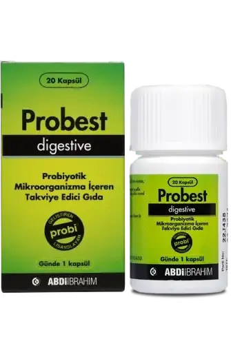 Probest Digestive Probiyotik 20 Kapsül